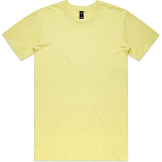AS Colour 5001 Staple Tee Lemonade - Front View | color:Lemonade|view:front