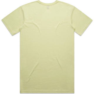 AS Colour 5001 Staple Tee Lime - Back View | color:Lime|view:back