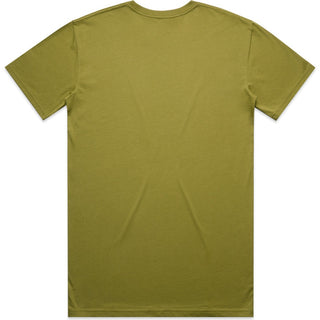 AS Colour 5001 Staple Tee Moss - Back View | color:Moss|view:back