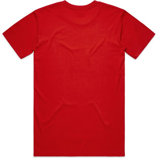 AS Colour 5001 Staple Tee Red - Back View | color:Red|view:back