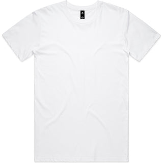 AS Colour 5001 Staple Tee White - Front View | color:White|view:front