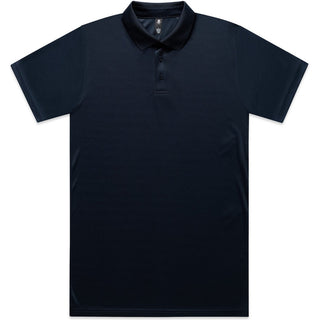 AS Colour 5425 Active Work Polo - Front View | color:Navy|view:front