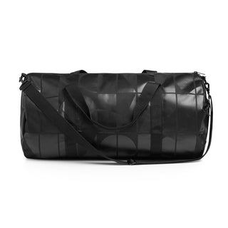 AS Colour 1035 Area Pattern Duffel Bag - Front View | color:Black|view:front