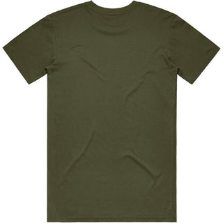 AS Colour 5051 Basic Tee - Back View | color:Army|view:back