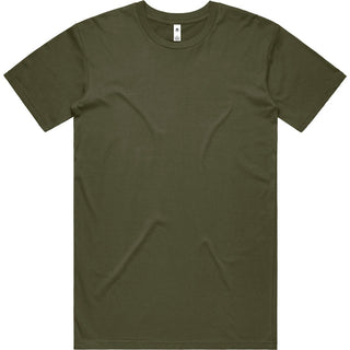 AS Colour 5051 Basic Tee - Front View | color:Army|view:front