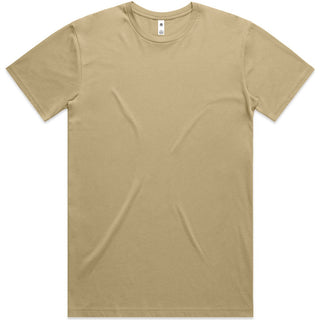AS Colour 5051 Basic Tee - Front View | color:Khaki|view:front