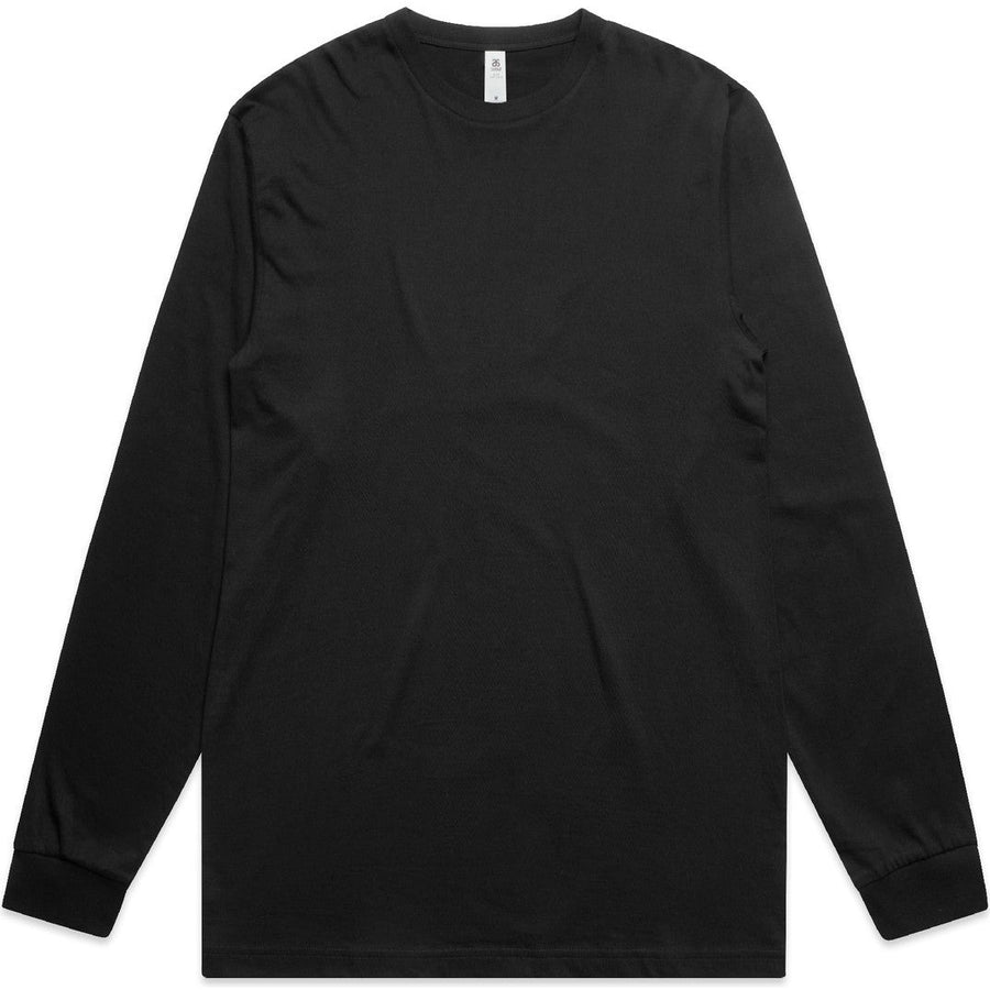 AS Colour Block L/S Tee | 5054 (Black)