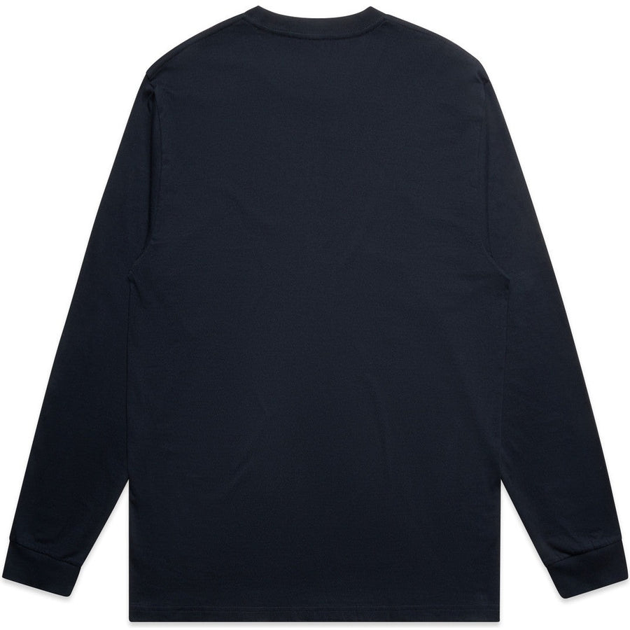 AS Colour Block L/S Tee | 5054 (Navy)