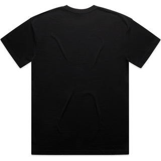 AS Colour 5052 Block Oversized Tee - Back View | color:Black|view:back