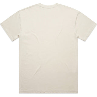 AS Colour 5052 Block Oversized Tee - Back View | color:Ecru|view:back