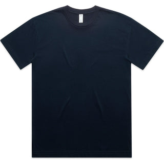 AS Colour 5052 Block Oversized Tee - Front View | color:Navy|view:front