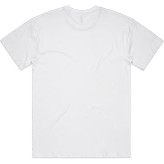AS Colour 5052 Block Oversized Tee - Back View | color:White|view:back