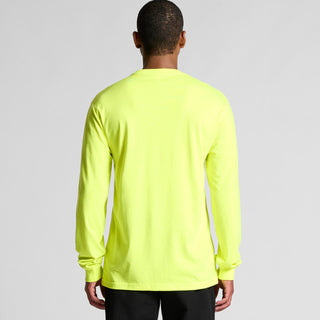 AS Colour Block Safety L/S Tee | 5054F (Safety Orange)