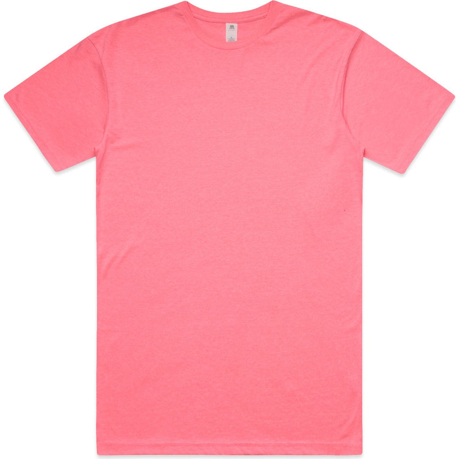 AS Colour Block Safety Tee | 5050F (Safety Pink)