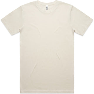 AS Colour 5050T Block Tubular Tee - Front View | color:Ecru|view:front