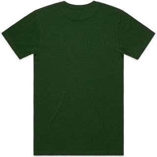 AS Colour 5050T Block Tubular Tee - Back View | color:Forest Green|view:back