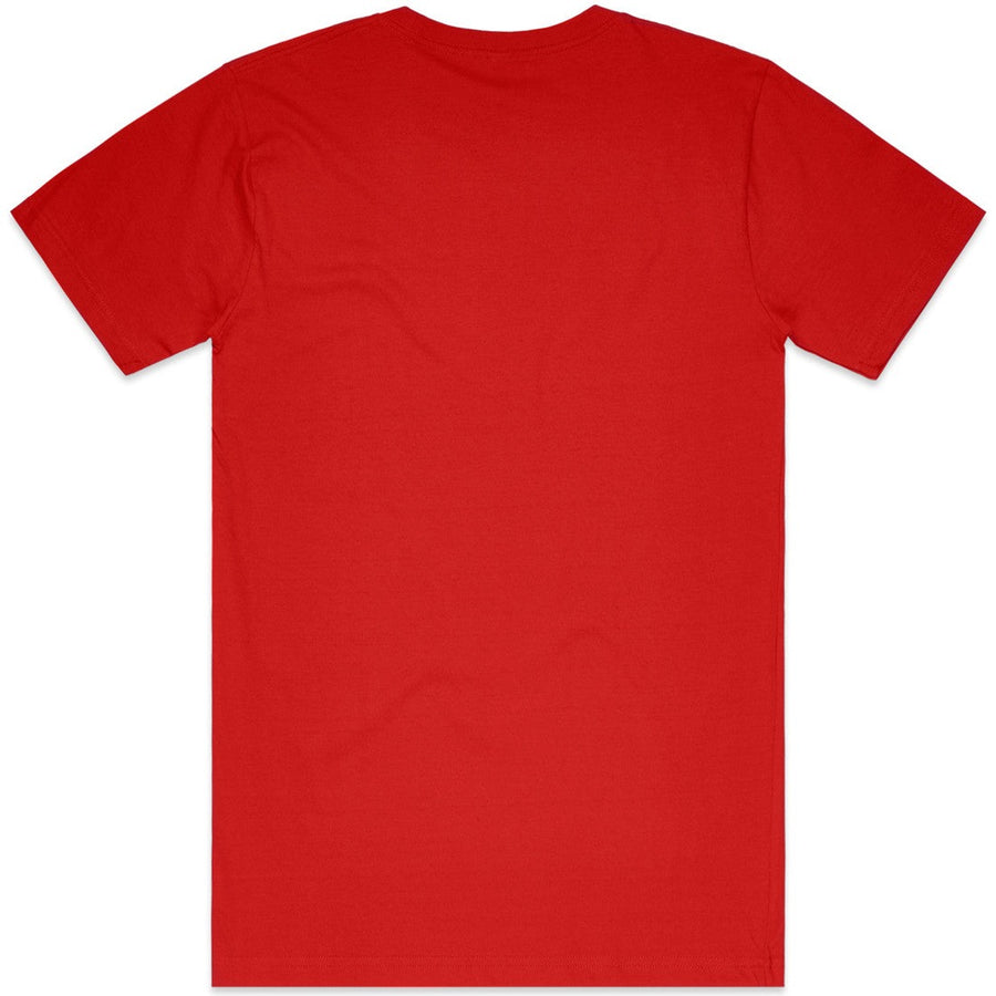 AS Colour Block Tubular Tee | 5050T (Red)