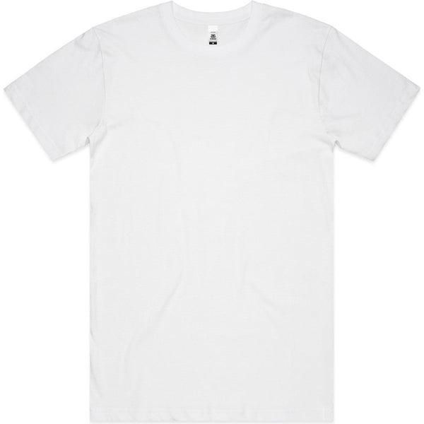 AS Colour Block Tubular Tee | 5050T (White)