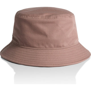 AS Colour 1117 Bucket Hat - Front View | color:Hazy Pink|view:front