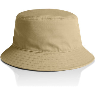 AS Colour 1117 Bucket Hat - Front View | color:Khaki|view:front