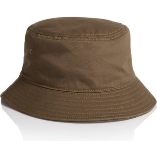 AS Colour 1117 Bucket Hat - Front View | color:Walnut|view:front