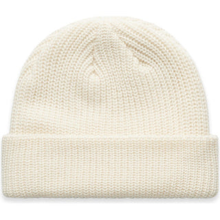 AS Colour 1120 Cable Beanie - Front View | color:Ecru|view:front
