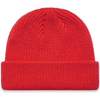 AS Colour 1120 Cable Beanie - Front View | color:Red|view:front