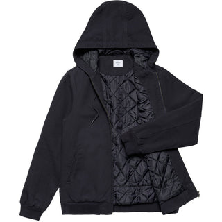 AS Colour 5532 Canvas Bomber Hood Jacket - Back View | color:Ink Blue|view:back