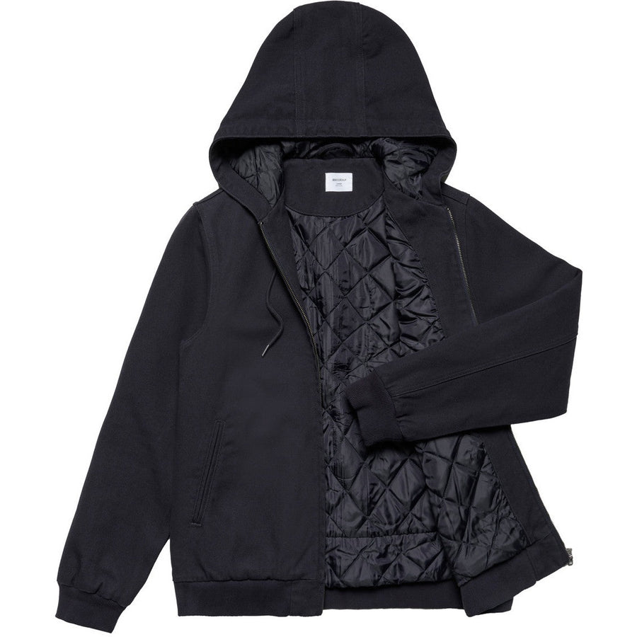 AS Colour Canvas Bomber Hood Jacket | 5532 (Ink Blue)