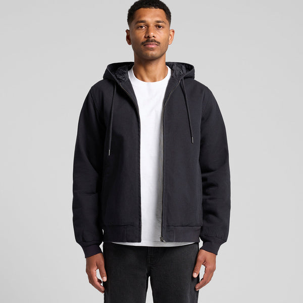 AS Colour Canvas Bomber Hood Jacket | 5532 (Black)