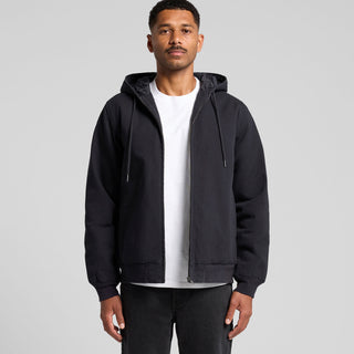 AS Colour Canvas Bomber Hood Jacket | 5532 (Ink Blue)