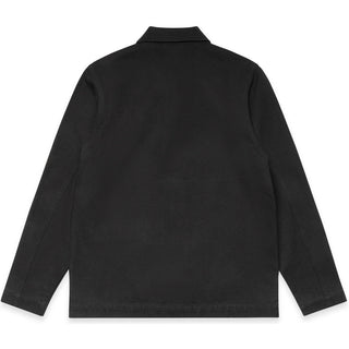 AS Colour 5524 Canvas Chore Jacket - Back View | color:Black|view:back