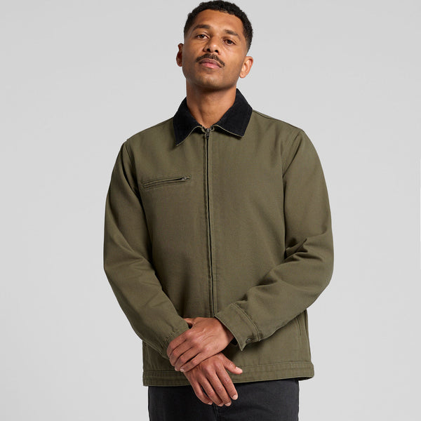 AS Colour Canvas Cord Collar Jacket | 5533 (Ink Blue)