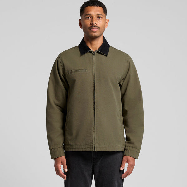 AS Colour Canvas Cord Collar Jacket | 5533 (Army)