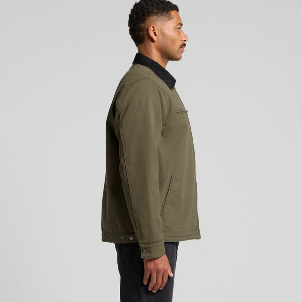 AS Colour Canvas Cord Collar Jacket | 5533 (Army)