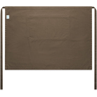 AS Colour 1081 Canvas Half Apron - Back View | color:Walnut|view:back