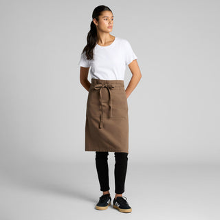 AS Colour Canvas Half Apron | 1081 (Walnut)