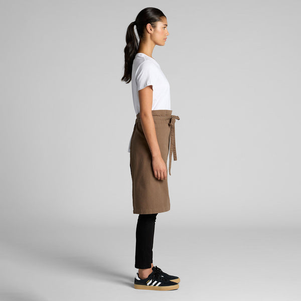 AS Colour Canvas Half Apron | 1081 (Walnut)