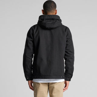 AS Colour Canvas Heavy Hooded Jacket | 5529 (Walnut)