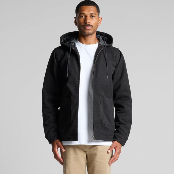 AS Colour Canvas Heavy Hooded Jacket | 5529 (Black)