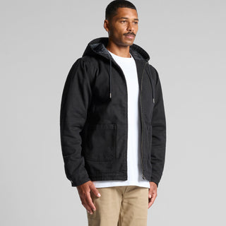 AS Colour Canvas Heavy Hooded Jacket | 5529 (Black)