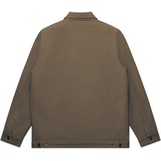 AS Colour 5527 Canvas Heavy Jacket - Back View | color:Walnut|view:back