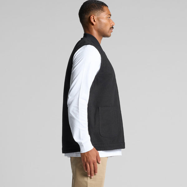 AS Colour Canvas Heavy Vest | 5528 (Black)