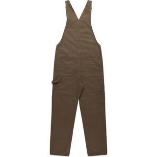 AS Colour 5980 Canvas Overalls - Back View | color:Walnut|view:back