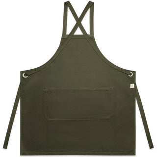 AS Colour 1082 Carrie Apron - Back View | color:Army|view:back