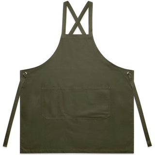AS Colour 1082 Carrie Apron - Front View | color:Army|view:front