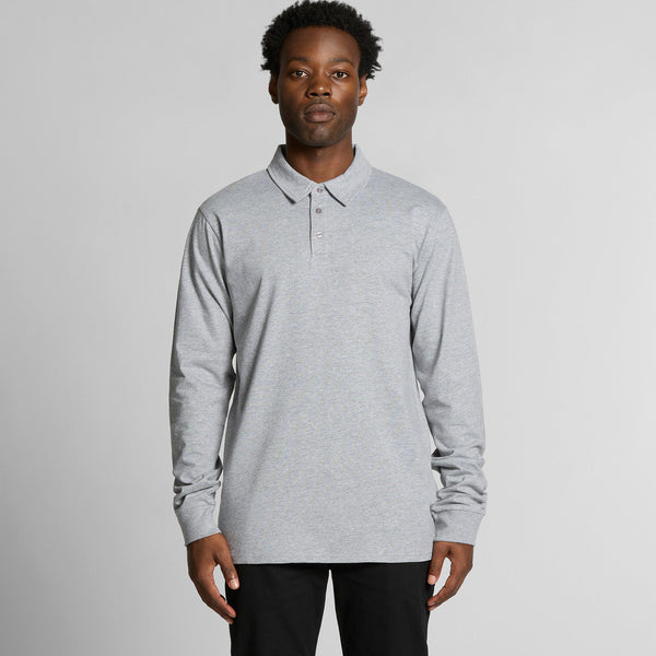 AS Colour Chad L/S Polo | 5404 (Black)