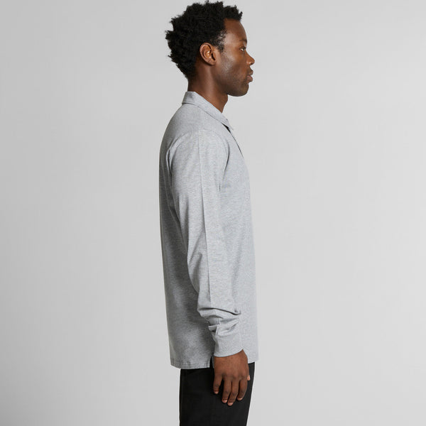 AS Colour Chad L/S Polo | 5404 (Black)