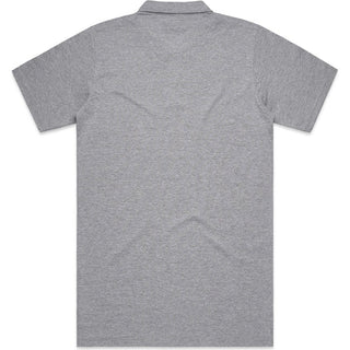 AS Colour 5402 Chad Polo - Back View | color:Grey Marle|view:back