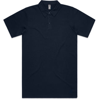 AS Colour 5402 Chad Polo - Front View | color:Navy|view:front